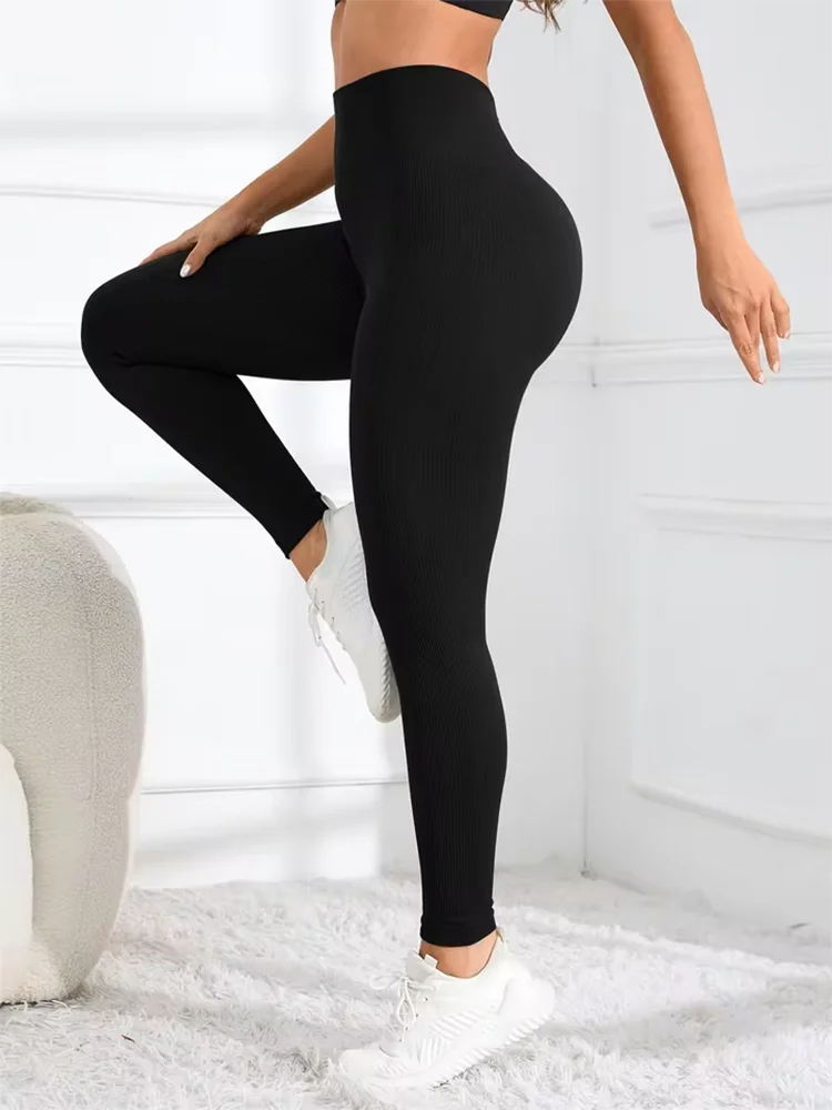 Saviig Tummy Control Impact Leggings for Women: Fitness Sports Workout Tights