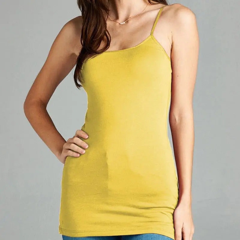 Saviig Women's Cotton Tank Top Adjustable Strapless Slim Camis