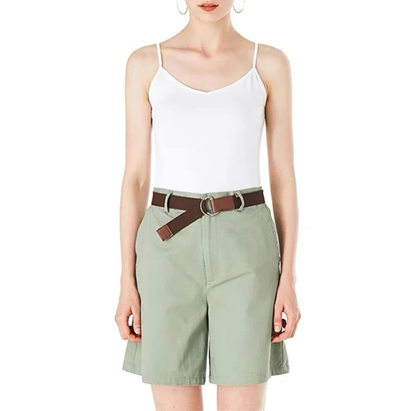 Saviig Women's Cotton Tank Top Adjustable Strapless Slim Camis
