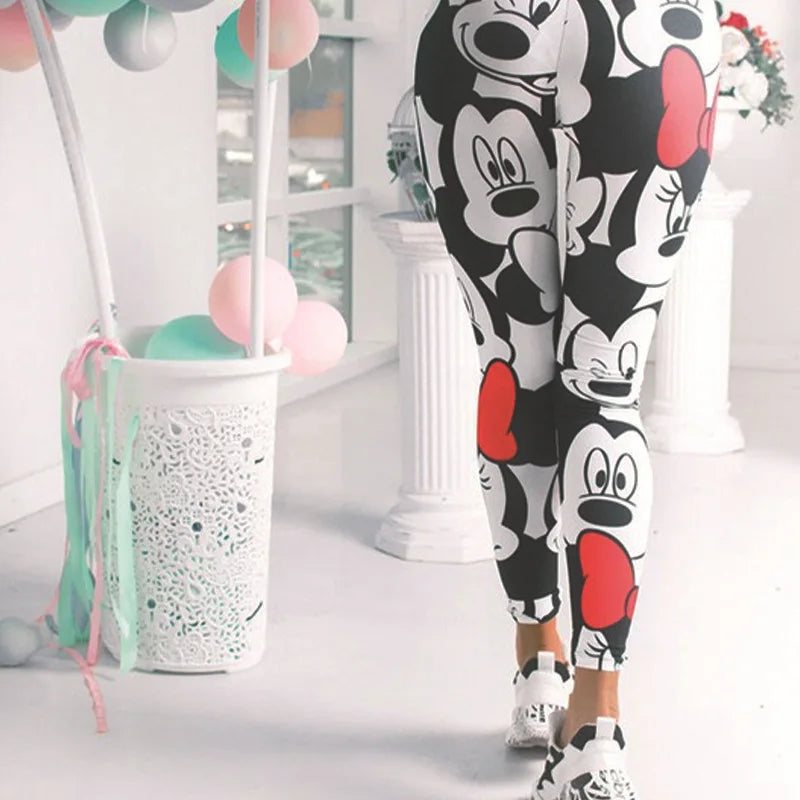 Saviig Cartoon Yoga Leggings for Women