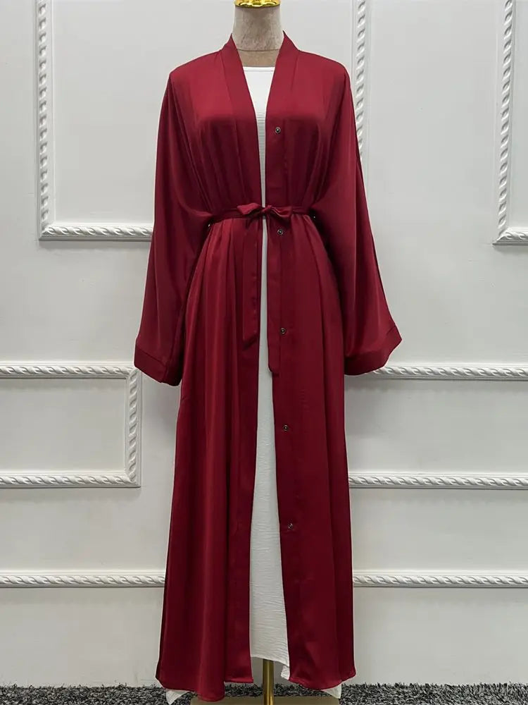 Saviig Ramadan Eid Abaya Kaftan Dress for Muslim Women