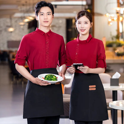 Saviig Chinese Style Hot Pot Restaurant Waiter Uniform