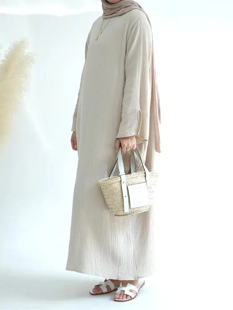 Saviig Ramadan Abaya Niqab Modest Dress for Women