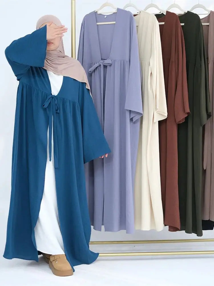 Saviig Ramadan Eid Modest Abaya Dubai Muslim DressOMETRY Women's Kaftan