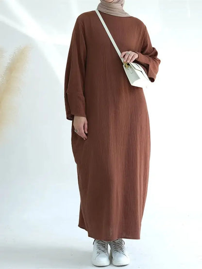 Saviig Ramadan Abaya Niqab Modest Dress for Women