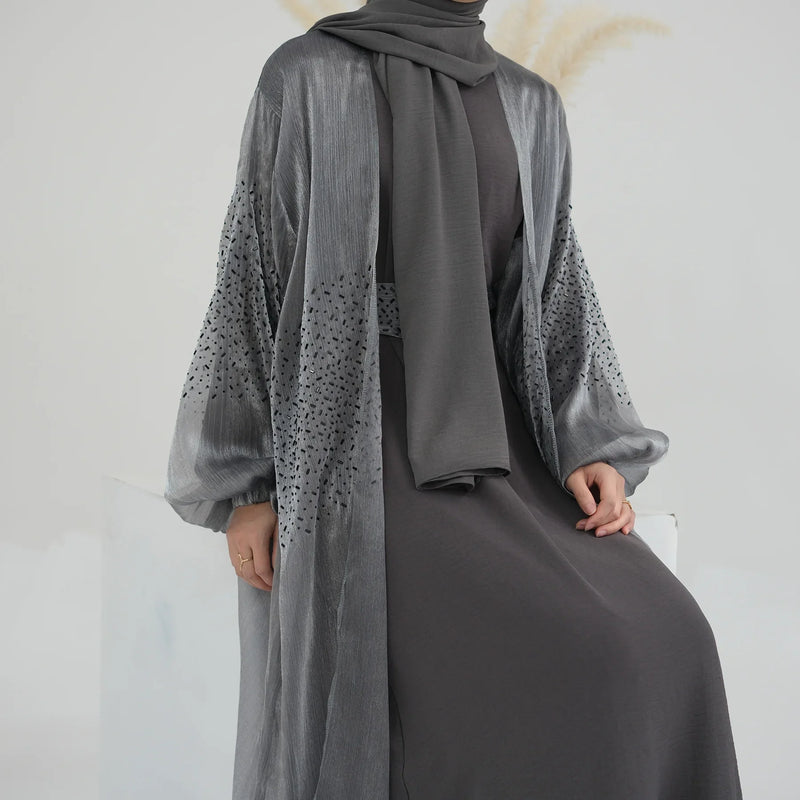 Saviig Ramadan Kaftan Abaya 2 Piece Set for Women