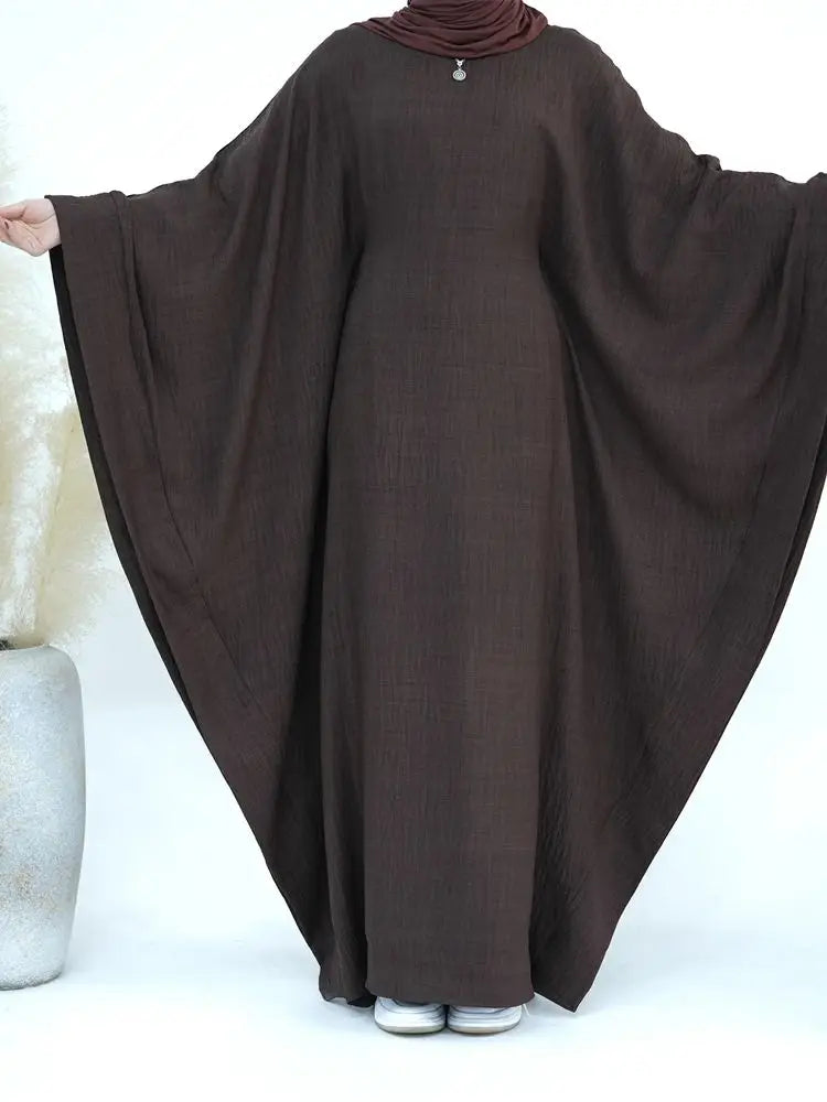 Saviig Ramadan Plus Size Kimar Kebaya Abaya Muslim Modest Dress for Women