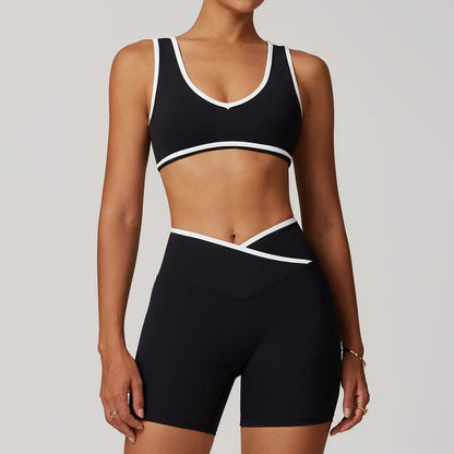 Saviig Yoga Set: High Waist Leggings & Sports Bra, Fitness Sportswear & Athletic Wear