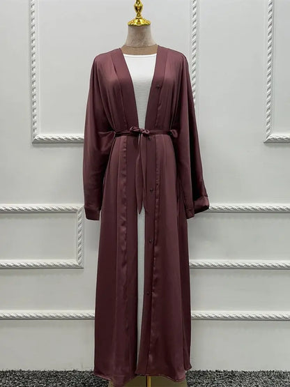 Saviig Ramadan Eid Abaya Kaftan Dress for Muslim Women