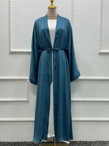 Saviig Ramadan Eid Abaya Kaftan Dress for Muslim Women