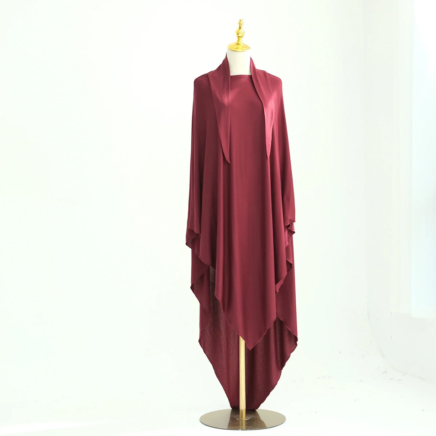 Stretchy Khimar Hijab by Saviig - Modest Islamic Headcover for Muslim Women