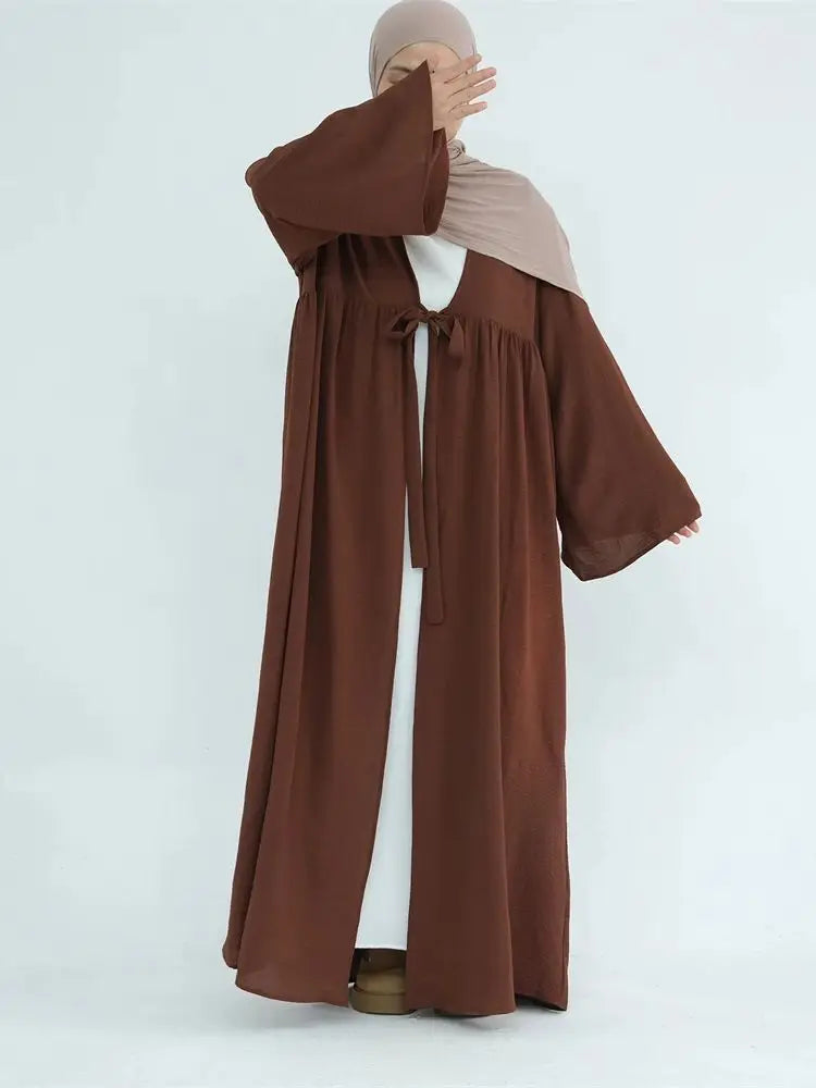 Saviig Ramadan Eid Modest Abaya Dubai Muslim DressOMETRY Women's Kaftan
