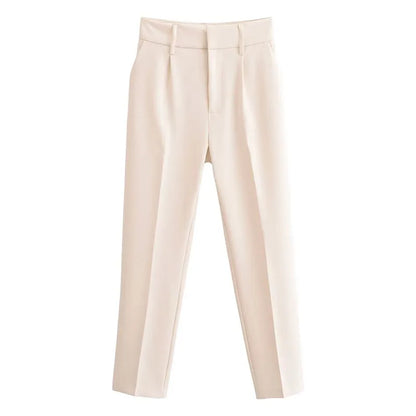 Saviig High Waist Slimming Suit Pants for Women