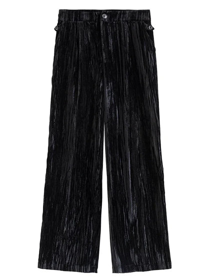 Saviig Winter Velvet Long Trousers for Women