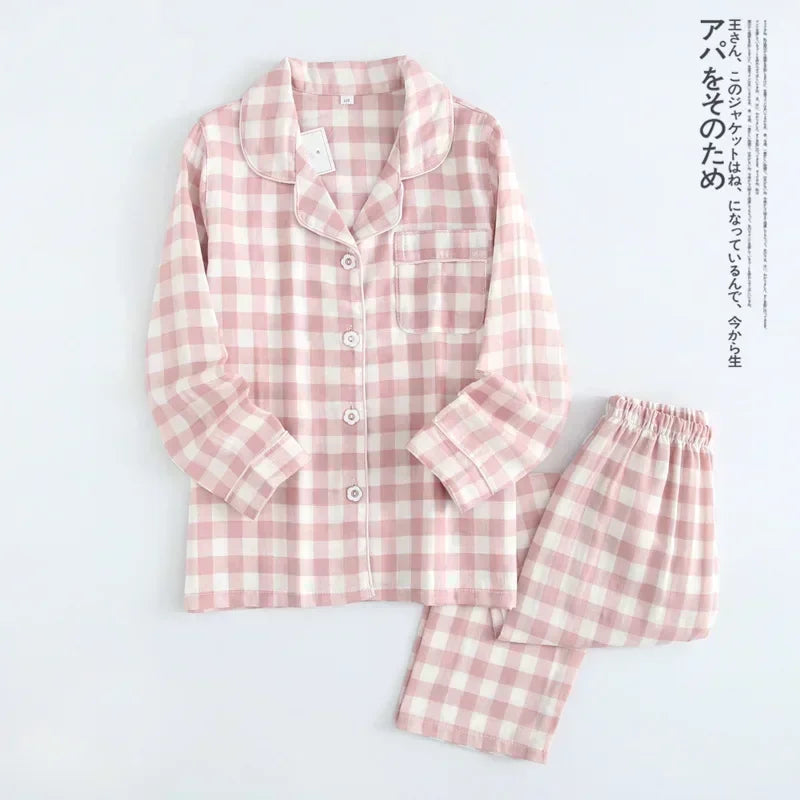 Saviig Maple Leaf Pajama Set - 100% Cotton Sleepwear
