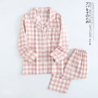 Saviig Maple Leaf Pajama Set - 100% Cotton Sleepwear
