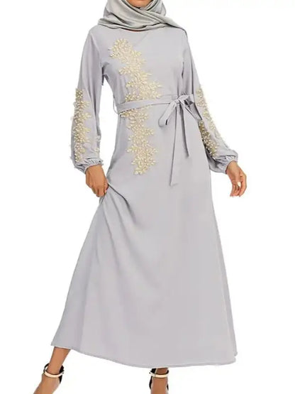 Saviig Ramadan Kaftan Abaya Dress for Muslim Women - Eid Mubarak Fashion