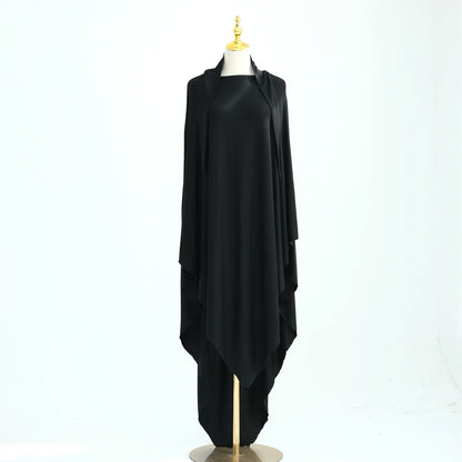 Stretchy Khimar Hijab by Saviig - Modest Islamic Headcover for Muslim Women