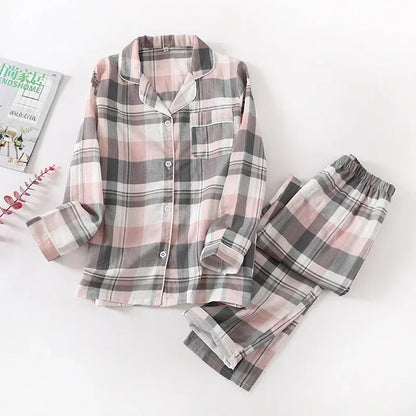 Saviig Maple Leaf Pajama Set - 100% Cotton Sleepwear