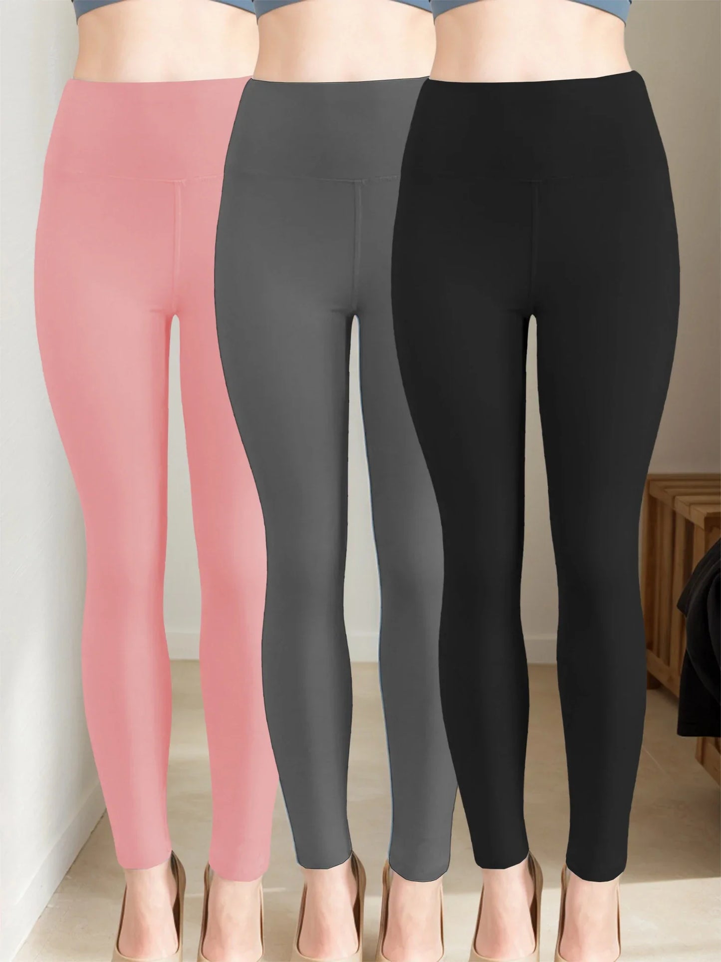 Saviig Tummy Control Impact Leggings for Women: Fitness Sports Workout Tights