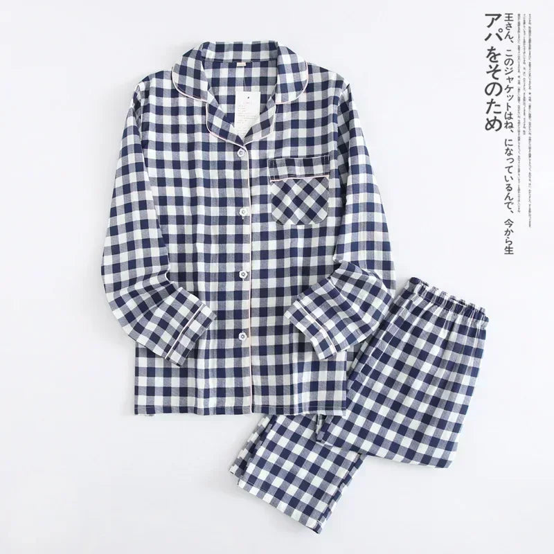 Saviig Maple Leaf Pajama Set - 100% Cotton Sleepwear