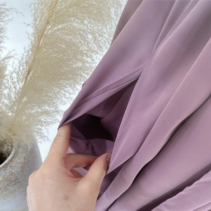 Saviig One Piece Zipper Front Jilbab with Integrated Hijab, Modest Abaya for Women