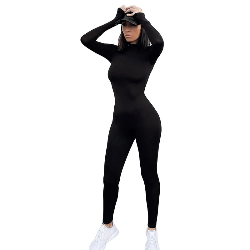 Saviig Women's Ski Jumpsuit | Long Sleeve Streetwear Romper