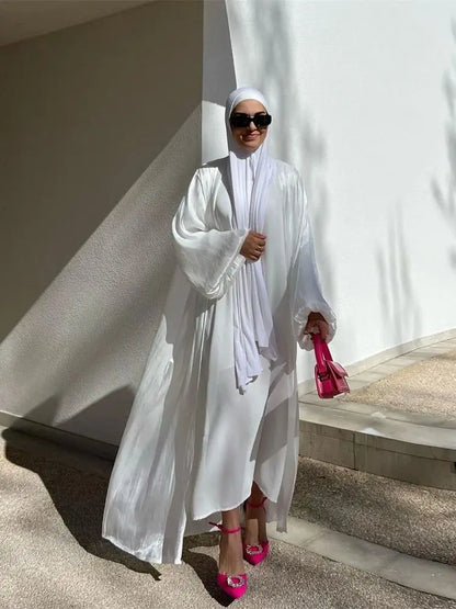 Saviig Ramadan Kimono Abaya Caftan for Women - Elegant African Dress Dubai Style