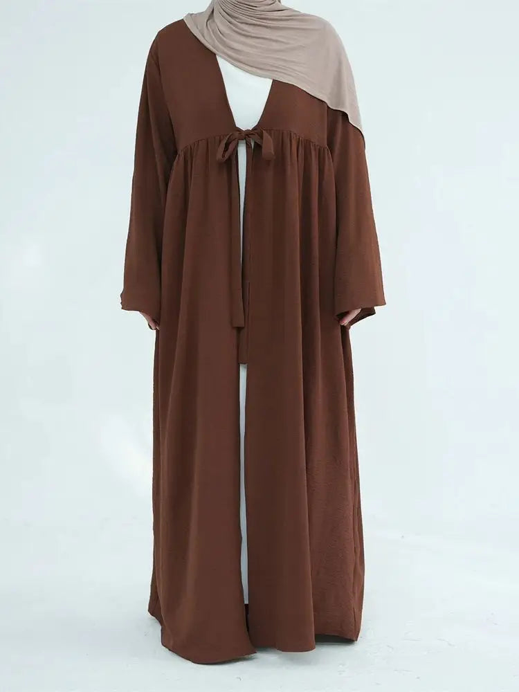 Saviig Ramadan Eid Modest Abaya Dubai Muslim DressOMETRY Women's Kaftan