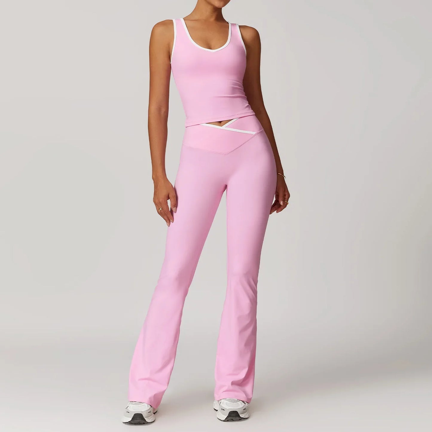 Saviig Yoga Set: High Waist Leggings & Sports Bra, Fitness Sportswear & Athletic Wear