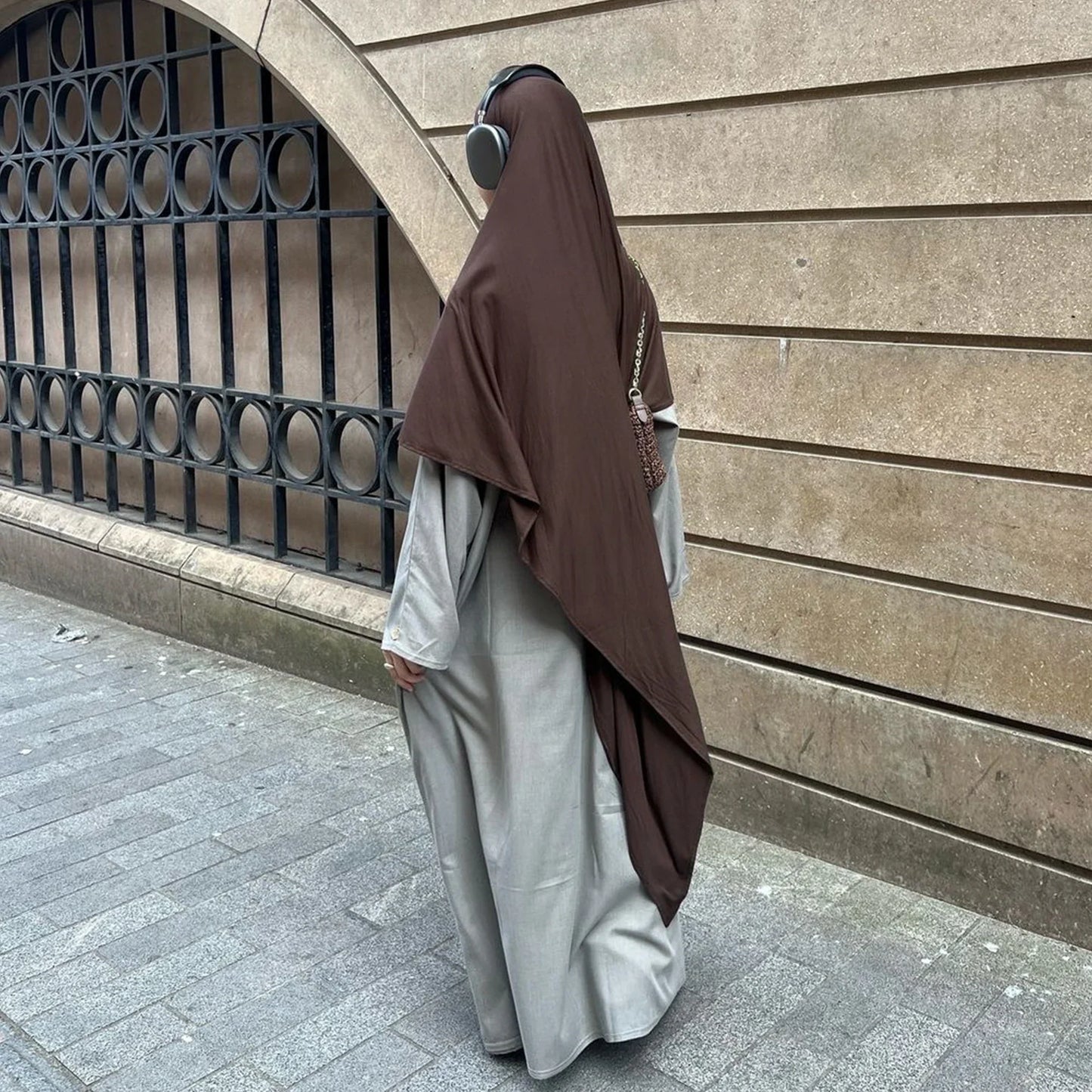 Stretchy Khimar Hijab by Saviig - Modest Islamic Headcover for Muslim Women