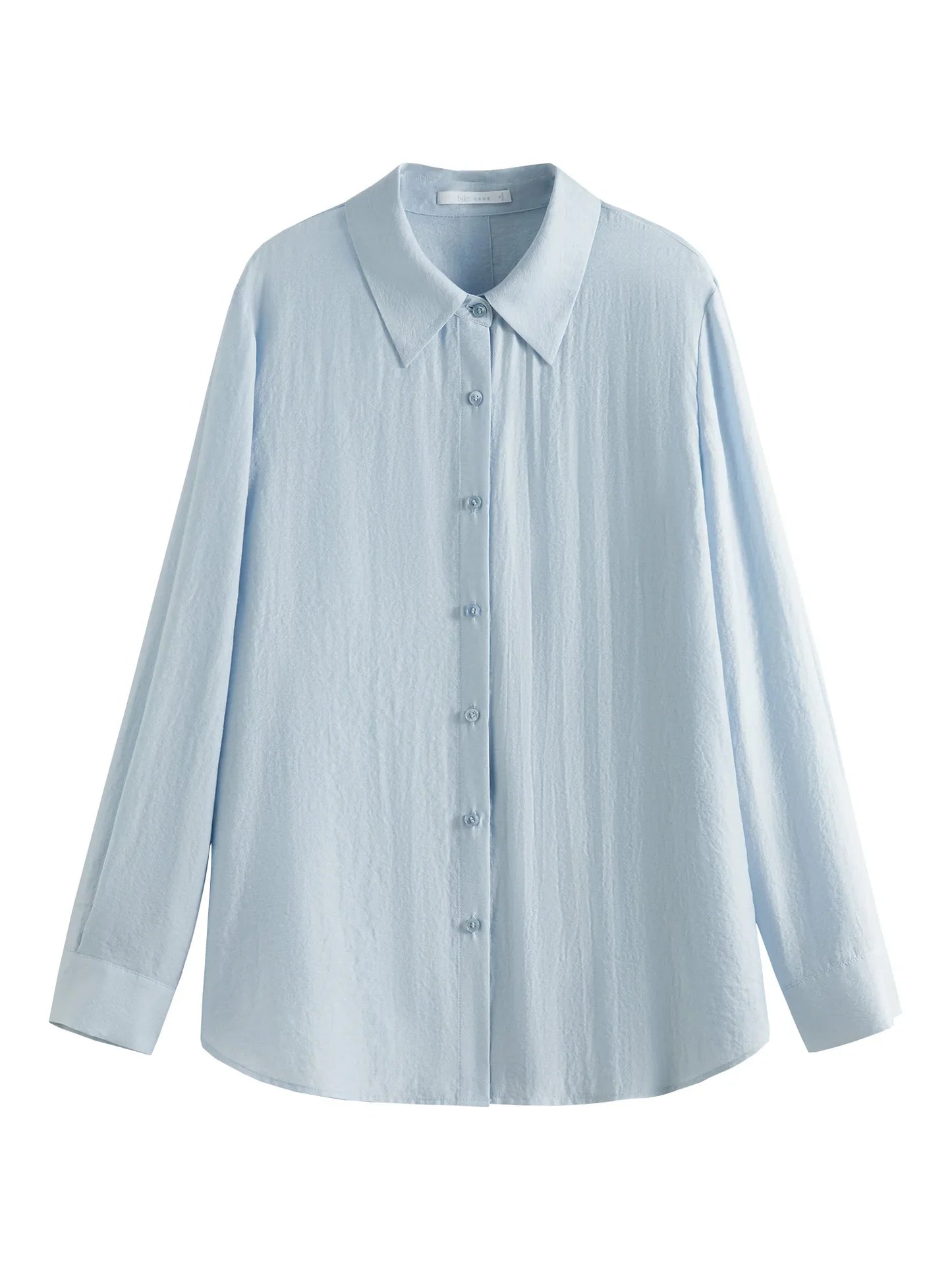 Saviig Tencel Acetate Sun Shirt - Lightweight UPF50+ Long Sleeve Cover-Up