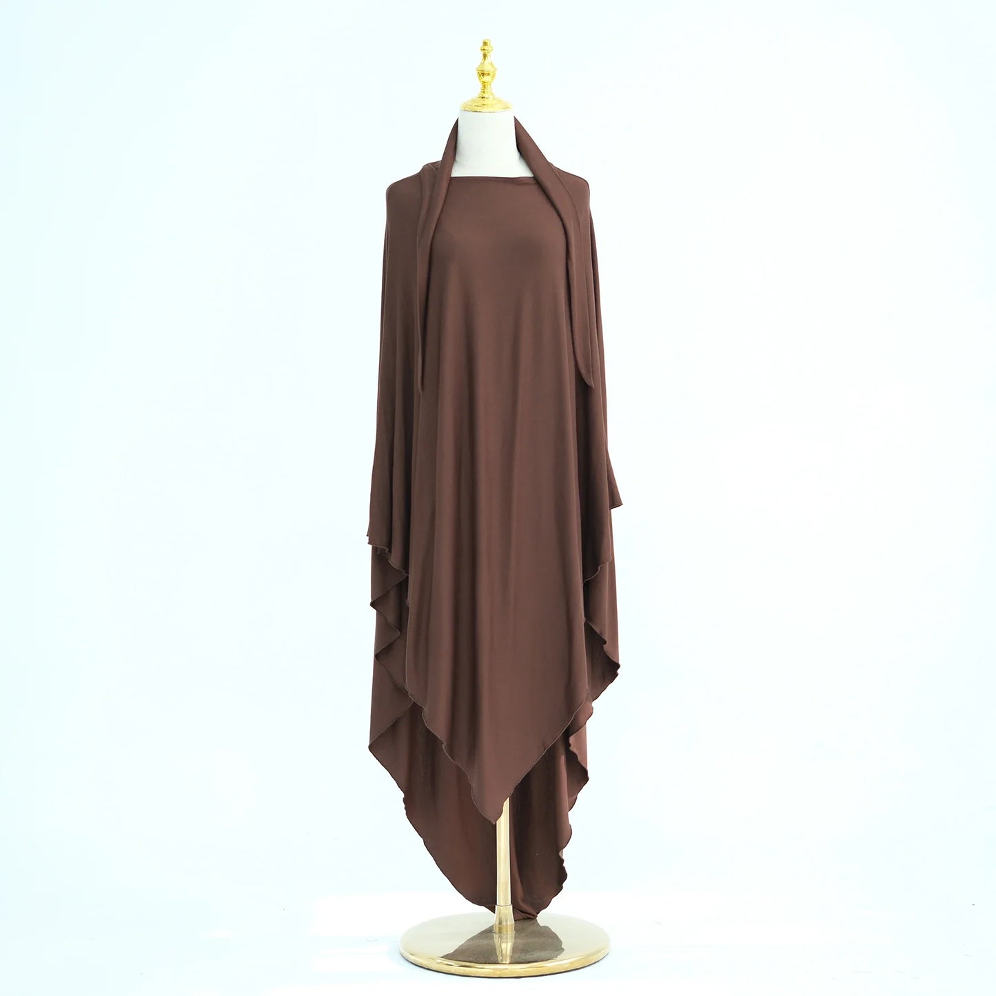 Stretchy Khimar Hijab by Saviig - Modest Islamic Headcover for Muslim Women