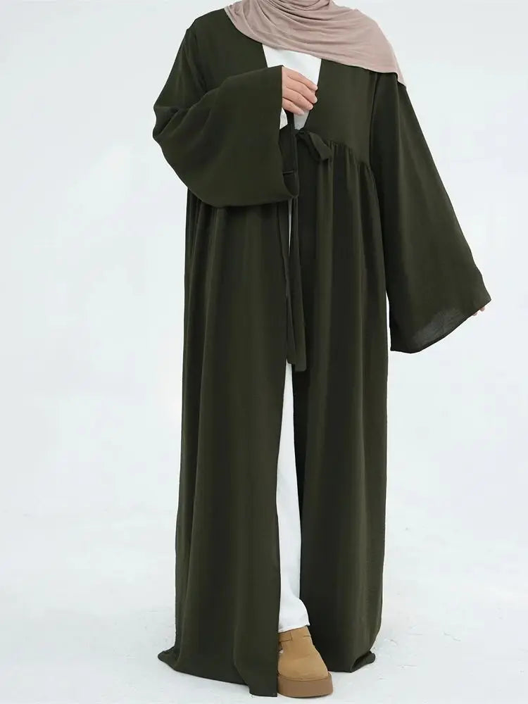 Saviig Ramadan Eid Modest Abaya Dubai Muslim DressOMETRY Women's Kaftan