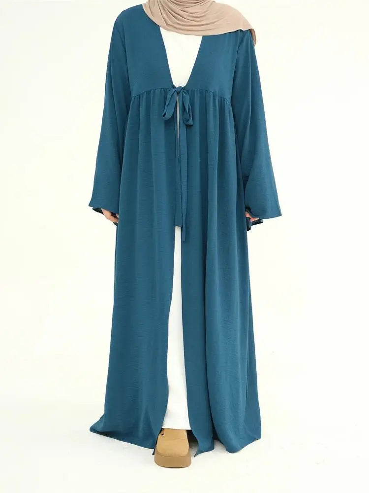 Saviig Ramadan Eid Modest Abaya Dubai Muslim DressOMETRY Women's Kaftan