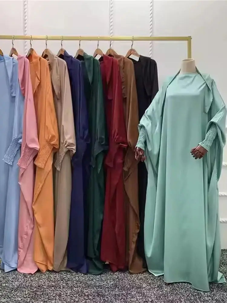 Saviig Ramadan Eid Niqab Kimar Abaya for Muslim Women