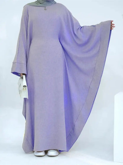 Saviig Ramadan Plus Size Kimar Kebaya Abaya Muslim Modest Dress for Women