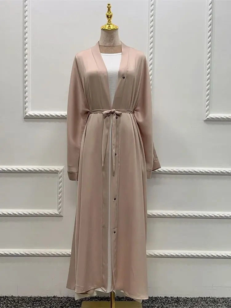 Saviig Ramadan Eid Abaya Kaftan Dress for Muslim Women