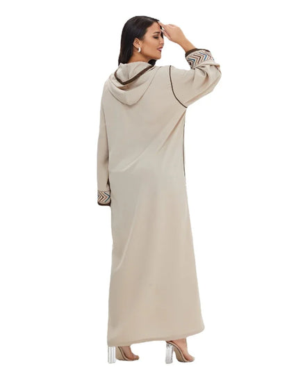 Saviig Hooded Abaya | Elegant Ramadan Turkey Dress for Women