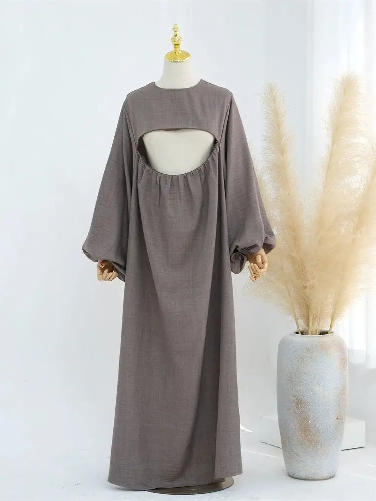 Saviig Ramadan Nursing Dress Musulmans Ensembles Hijab Abaya Kebaya Dubai