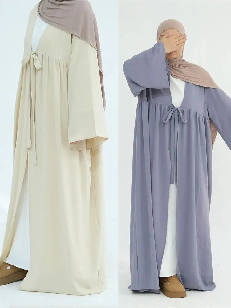 Saviig Ramadan Eid Modest Abaya Dubai Muslim DressOMETRY Women's Kaftan