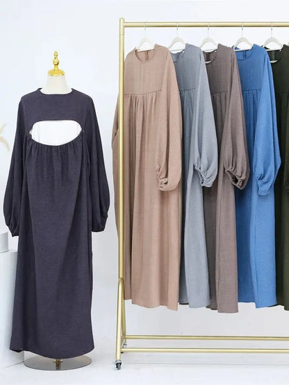 Saviig Ramadan Nursing Dress Musulmans Ensembles Hijab Abaya Kebaya Dubai