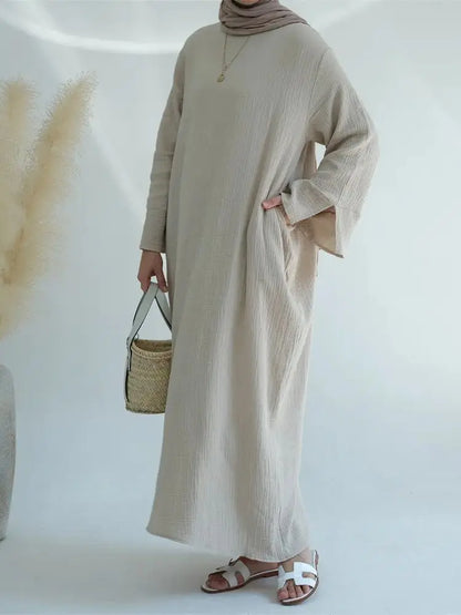 Saviig Ramadan Abaya Niqab Modest Dress for Women