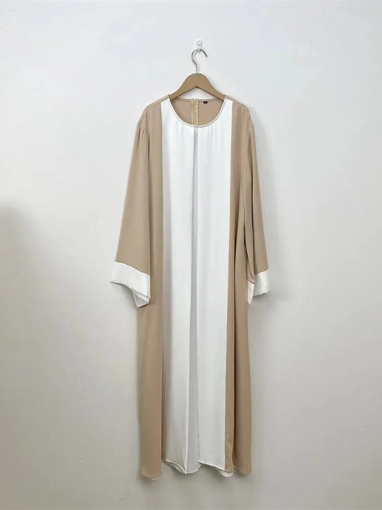 Saviig Luxury Splicing Abaya for Women - Ramadan Eid Muslim Modest Dress