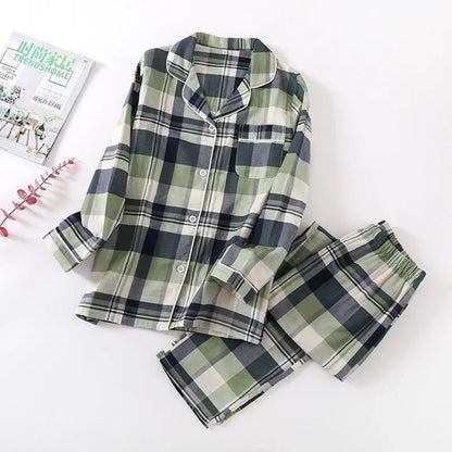 Saviig Maple Leaf Pajama Set - 100% Cotton Sleepwear