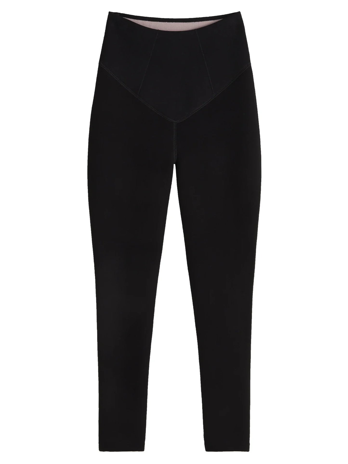 Saviig Winter Velvet Thick Bottom Pants: Warm & Comfortable One-piece design.