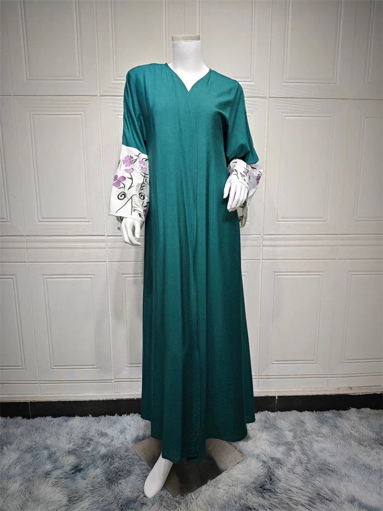 Saviig Luxe Kimono Abaya for Modest Muslim Women in Dubai Style