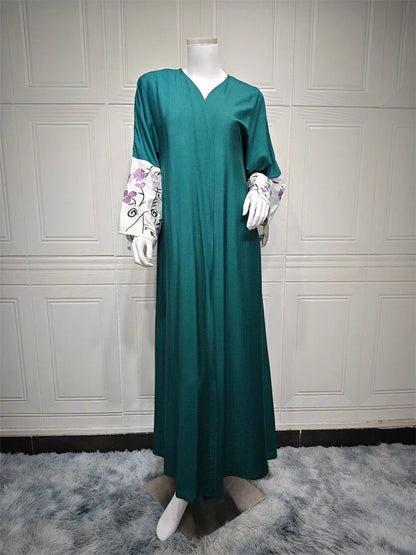 Saviig Luxe Kimono Abaya for Modest Muslim Women in Dubai Style
