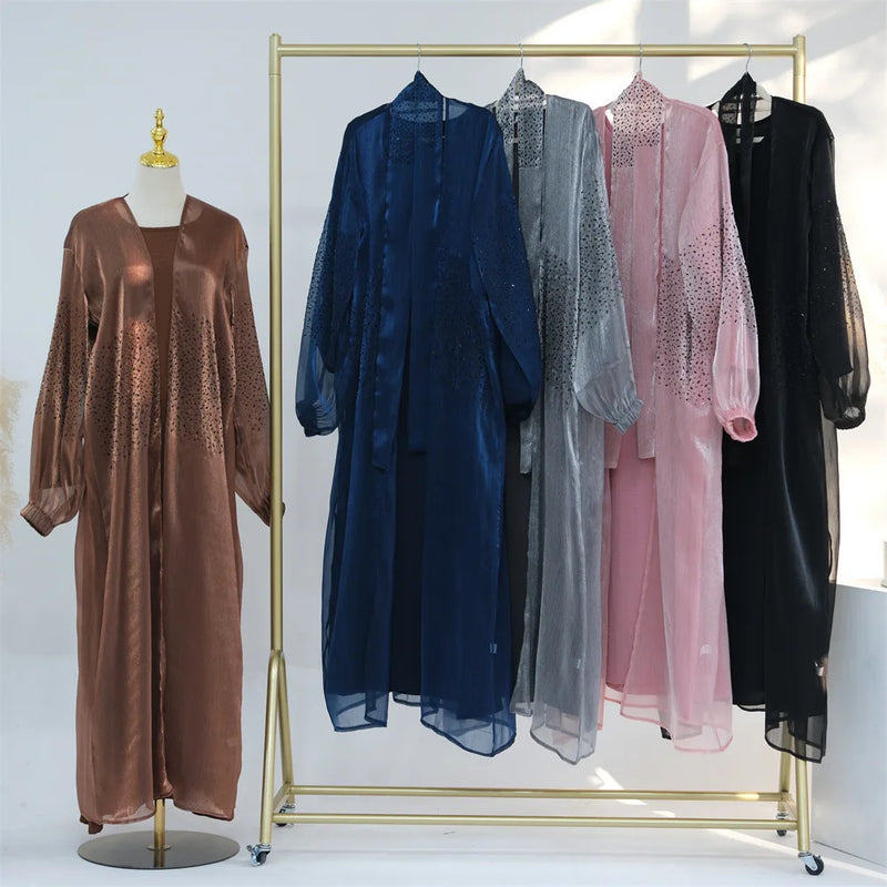 Saviig Ramadan Kaftan Abaya 2 Piece Set for Women