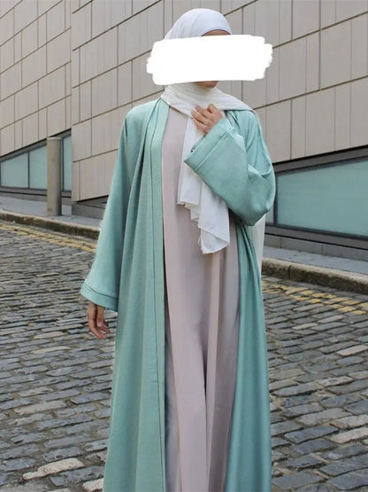 Saviig Ramadan Eid Abaya Kaftan Dress for Muslim Women